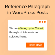 How to Reference a Specific Paragraph or Sentence in WordPress Posts