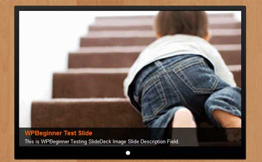SlideDeck Image Slidetype Example