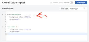 How to Change the Default Text Selection Color in WordPress