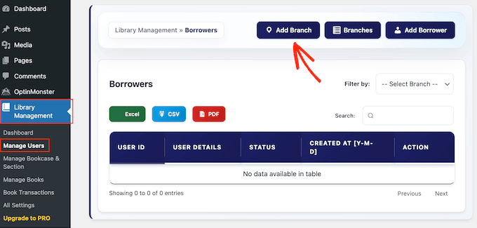 Registering multiple branches with your WordPress site