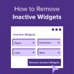 remove inactive widgets in wordpress thumb