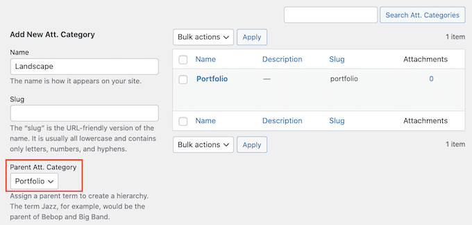 How to add tags and categories to WordPress images