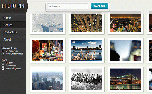 Photopin 使用 flickr API 帮助博主查找知识共享许可的照片
