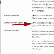 How to moderate comments in WordPress