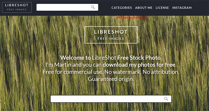 WebHostingExhibit libreshot-website How to Find Royalty Free Images for Your WordPress Blog Posts  