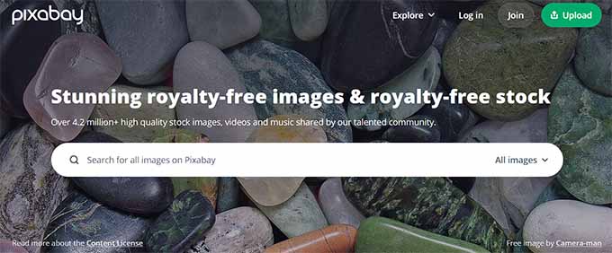 WebHostingExhibit pixabay-website How to Find Royalty Free Images for Your WordPress Blog Posts  