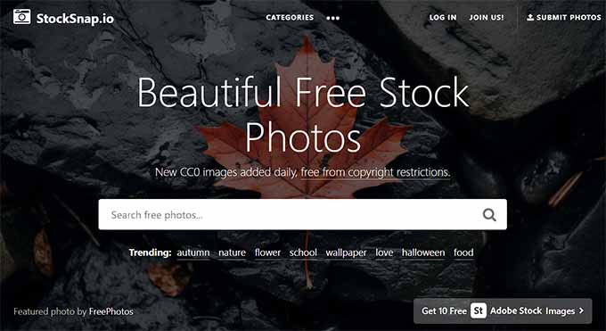 WebHostingExhibit stocksnap How to Find Royalty Free Images for Your WordPress Blog Posts  