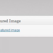 Setting featured image for a WordPress post