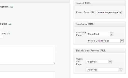 Adding purchase and thank you pages for crowdfunding project in WordPress