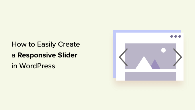 How to easily create a responsive slider in WordPress