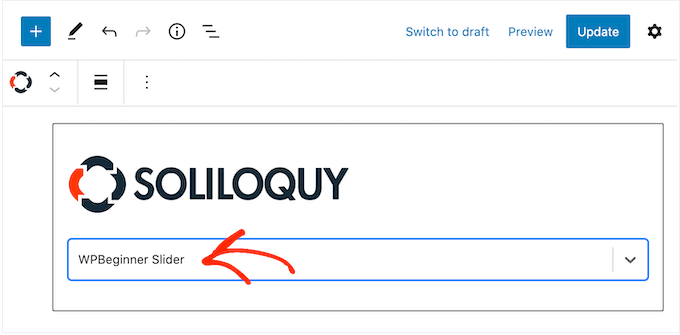 WebHostingExhibit soliloquy-block-dropdown How to Properly Add a Featured Content Slider in WordPress  