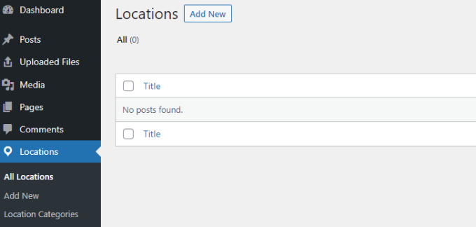 WebHostingExhibit add-a-new-location How to Add Google Maps Store Locator in WordPress  