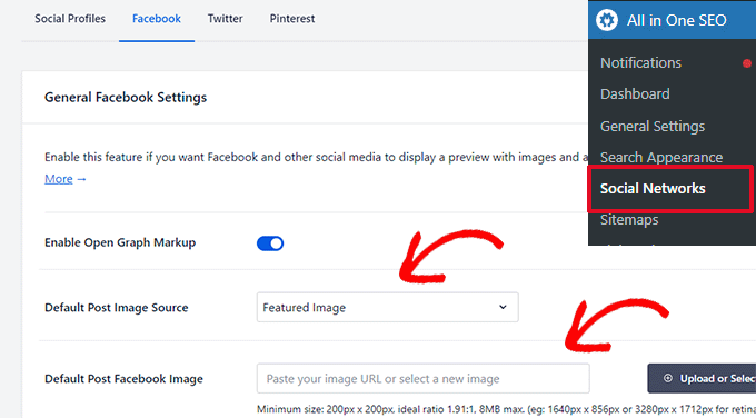 Default social media image