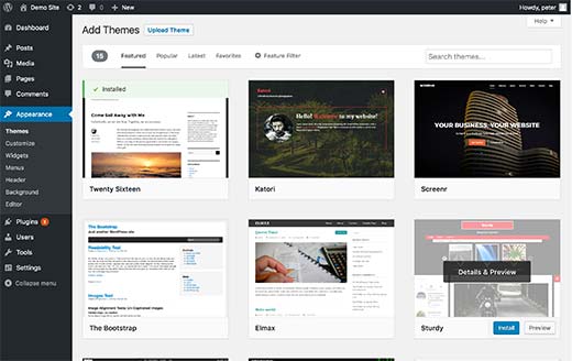 Free WordPress themes