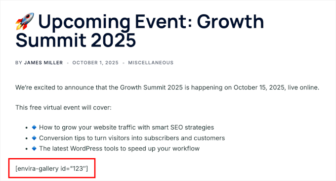Código no utilizado en el front-end del sitio