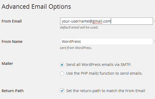 Setting up WordPress on Localhost to use Gmail SMTP server