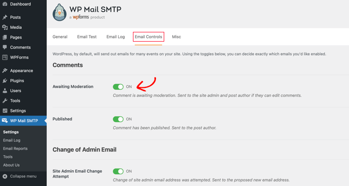 Pro Users Can Control Which Emails Are Sent by Localhost