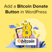 How to Add a Bitcoin Donate Button in WordPress