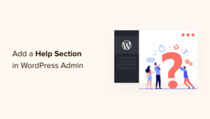 How to Add a Help / Resource Section in WordPress Admin