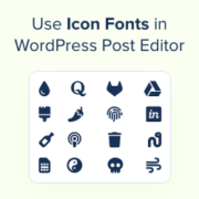 How to Use Icon Fonts in WordPress Post Editor (NO HTML Required)