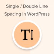 How to Add Single / Double Line Spacing in WordPress
