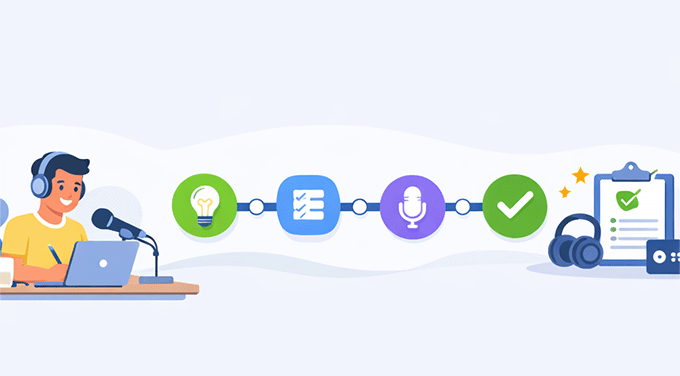 Crear esquema del podcast