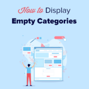 How to Show Empty Categories in WordPress Widgets