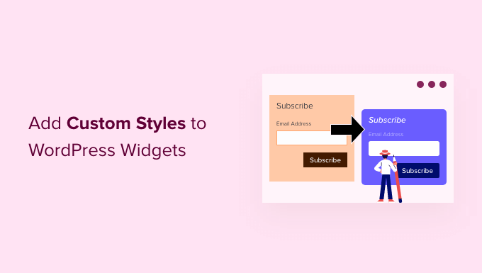 Adding custom styles to WordPress widgets