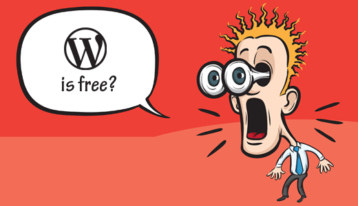 WordPress est gratuit et open source