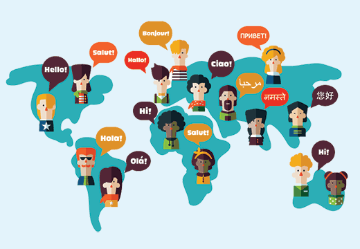 WordPress is available in 68+ languages