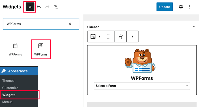 Add login form to your sidebar