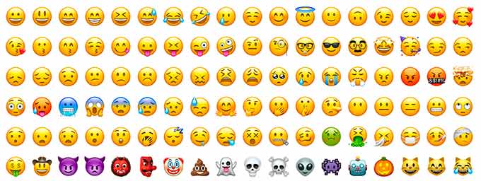 Using emojis on the web