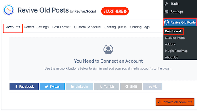 How to automatically post old blogs to social media