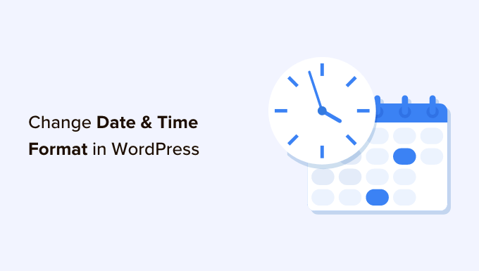 Alterar o formato de data e hora no WordPress