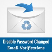 How to Disable Password Changed Email Notifications in WordPress