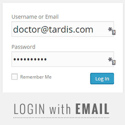 How to Allow User Log In with Email in WordPress