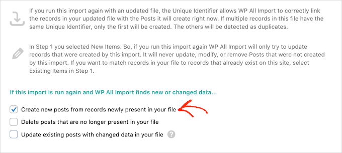WPImport skapa inlägg