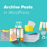 Archive Old Posts in WordPress