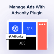 How to manage ads in WordPress with AdSanity Plugin