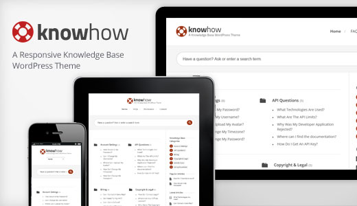 KnowHow - Thème de base de connaissances WordPress
