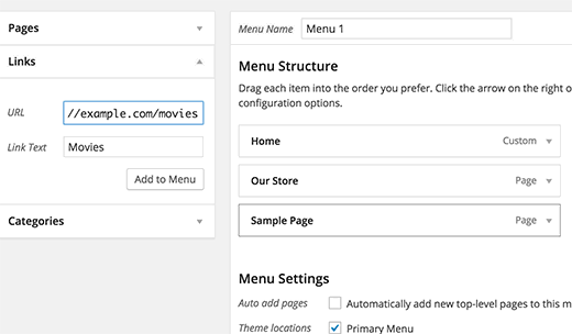 Adding custom post type archive page to navigation menu in WordPress