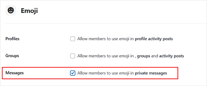 Allow users to add emojis in BuddyBoss Allow users to add emojis in BuddyBoss