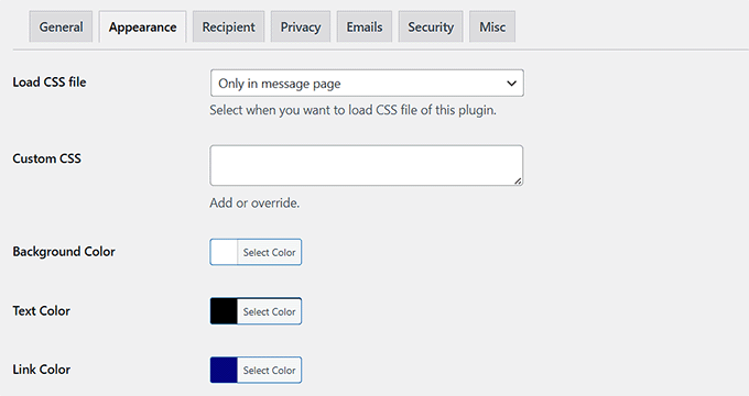 Customize the private messaging system appearance in Front End PM Customize the private messaging system appearance in Front End PM