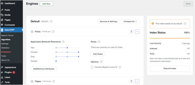 O plugin de pesquisa SearchWP O plugin de pesquisa SearchWP