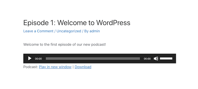 The Blubrry WordPress podcast plugin