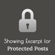 How to Show Excerpt of a Password Protected Post in WordPress