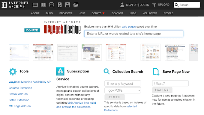 How to remove your website from the Wayback Machine
