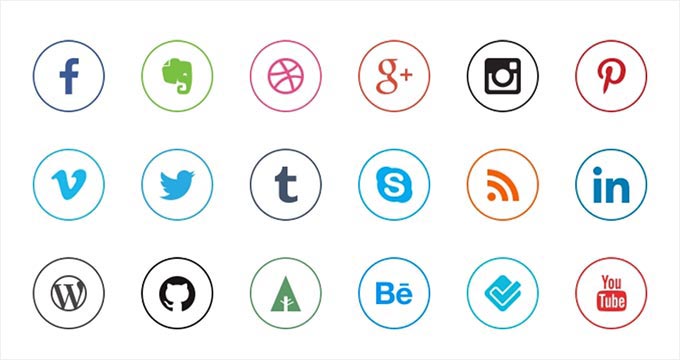 free social media icons