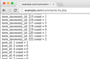 How to Fix Category and Comment Count After WordPress Import