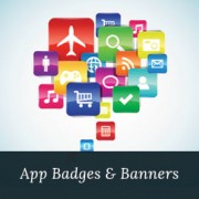 How to Add Beautiful Mobile Apps Badges in WordPress